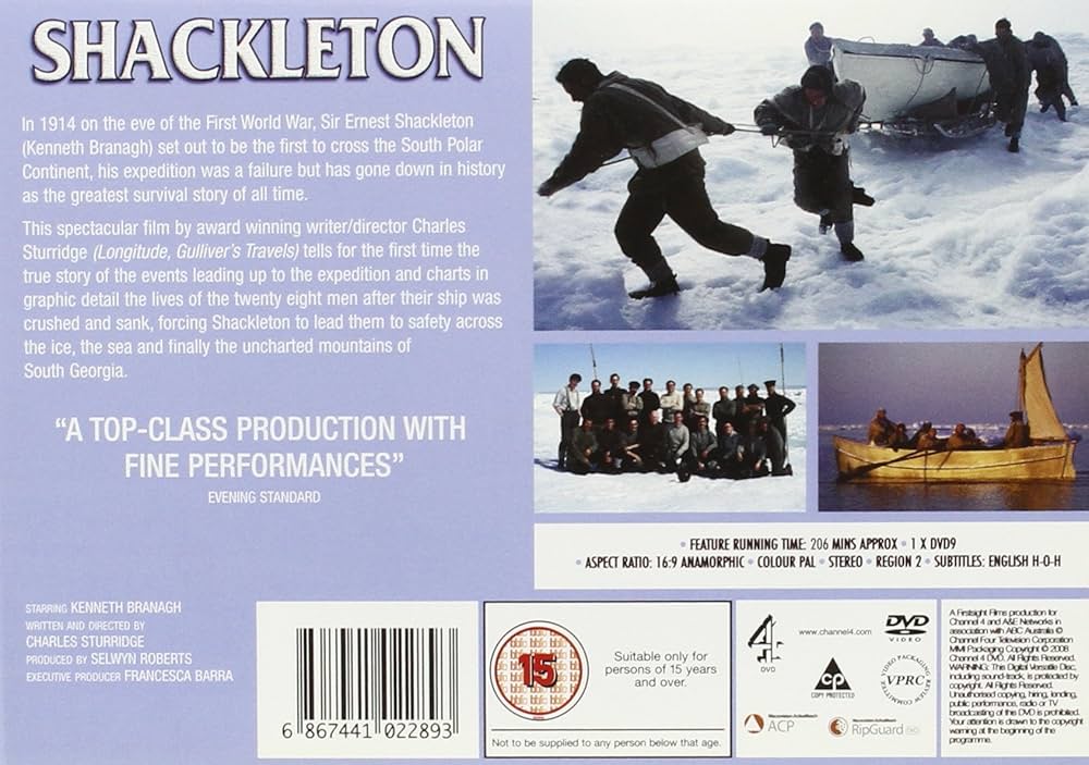Shackleton [DVD]: Amazon.co.uk: Kenneth Branagh, Lorcan